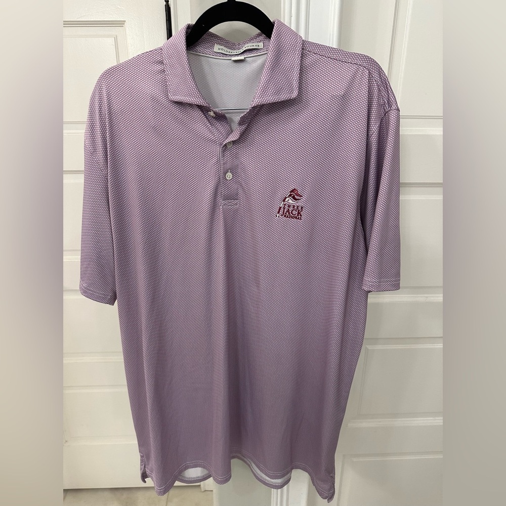Holderness & Bourne Men's XL Tailored Fit Golf Polo Shirt 3 Three Jack National